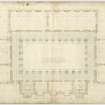 Plan of ground story. With measurements.
(Wm.Burn) 131 George St.Edin.1831