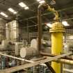 Interior. Carbon Dioxide (CO2) plant, CO2 recovery and purifying area, view from E