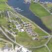 Oblique aerial view of Blythoit, taken from the NE.