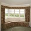 Interior. Ground floor, drawing room, view of bay window to W