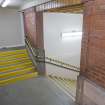 Interior access stair to squash courts. Detail