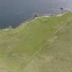 Oblique aerial view of Swinna Ness, looking SSW.