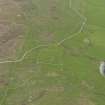 General oblique aerial view of the southern flank of Gallow Hill, Unst, looking E.
