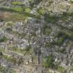 Oblique aerial view of the centre of Maybole, taken from the SE.