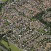 Oblique aerial view of Castlehill housing estate, Ayr, taken from the E.