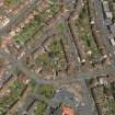 Oblique aerial view of Holmston Drive in Masonhill, Ayr, taken from the WSW.
