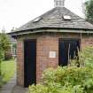 View of Parton Village lavatory block, taken from the W.