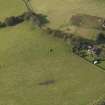 Oblique aerial view of Stonehead recumbent stone circle, taken from the SE.