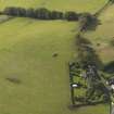 Oblique aerial view of Stonehead recumbent stone circle, taken from the ESE.