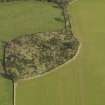 Oblique aerial view of Candle Hill recumbent stone circle, taken from the W.