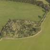 Oblique aerial view of Candle Hill recumbent stone circle, taken from the SW.