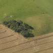 Oblique aerial view of Loanend recumbent stone circle, taken from the ESE.