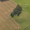 Oblique aerial view of Loanend recumbent stone circle, taken from the NE.