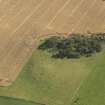 Oblique aerial view of Loanend recumbent stone circle, taken from the NNW.