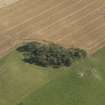 Oblique aerial view of Loanend recumbent stone circle, taken from the NW.