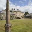 House with obelisk, view from SW