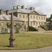 House with obelisk, view from SW