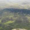 Oblique aerial view centred on the Dwarfie Stane chambered cairn, taken from the NW.