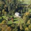 Oblique aerial view of St Marti's Abbey country house, taken from the SE.