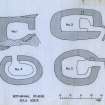 Plans of Bothanan, Sula Sgeir, Ink,	1.25":5ft,	HW63SW 2