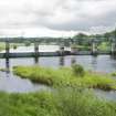 View of Glenlochar Barrage dam from SW