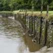 Quayside, detail of retaining wall