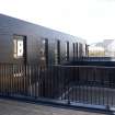 Rear view of Plot 2, The Stone House by NORD Architects, taken from the NNE.