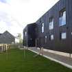 Rear view of Plot 1, Stealth Terrace by JM Architects, taken from the SW.