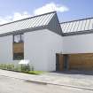 General view of Plot 19, Twin Peaks by Joseph Thurrott Architects, taken from the N.