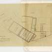 Recto: Block plan. Inscribed 'Ground plan of Lower Pleasance Works – Messrs. Ritchie and Simpson, Lily Bank Foundry'
