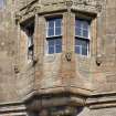 SW side. Oriel window. Detail