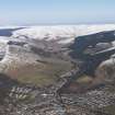 General oblique aerial view of Innerleithen, looking NNE.