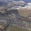 General oblique aerial view of Innerleithen, looking NW.