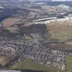 General oblique aerial view of Innerleithen, looking NW.