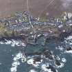 General oblique aerial view of St Abbs, taken from the NE.