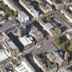 General oblique aerial view of Garnethill, centred on Glasgow School of Art, taken from the SE.