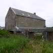 View from SE of mill building and lade