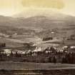 Distant view
Titled: 'Pitlochry & Ben Vrackie. 73 JV'.

