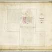 Edinburgh, 12 Hope Terrace, Harlaw, also known as Whitehouse Gardens, Braeside House for Benjamin Hall Blyth. 
Titled: 'Plan of Braeside 1857'