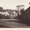 Page 6/5. View looking West from Courtyard, Bothwell Castle.
Titled 'Bothwell Castle.'
PHOTOGRAPH ALBUM 146: THE ANNAN ALBUM