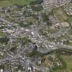 Oblique aerial view of Dalbeattie, taken from the ESE.