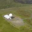 Oblqiue aerial view of the Lowther Hill radar station, taken from the E.