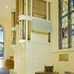 Interior. Organ. Detail