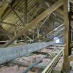 Interior. Church roof space
