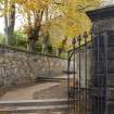 SW Gatway and entrance path. Detail