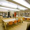 View of refurbished archive search room.