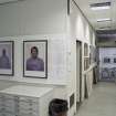 View looking along main corridor within the photography department of the Foulis Building