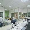 View of printing studio within the photographic department of the Foulis Building