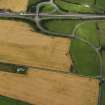 Oblique aerial view of the cropmarks of the rig, looking to the NNW.