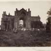 Page 27/4. View of Melrose Abbey from E.
Titled 'Melrose Abbey.'
PHOTOGRAPH ALBUM No 146: THE THOMAS ANNAN ALBUM
